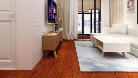 东莞老房翻新｜木地板配沙发颜色3大法则，几千块装出高级感客厅