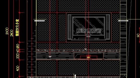 CAD客厅立面图速懂｜装修纸上不踩坑，佛山老房5千元焕新指南