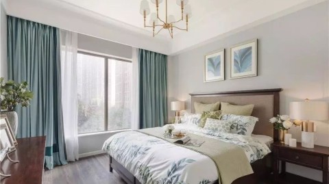 低预算卧室翻新｜广州老房千元刷蓝墙，附避坑宝典